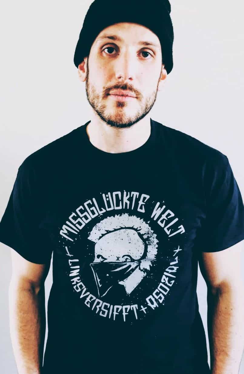 T-Shirt Linksversifft & Asozial
