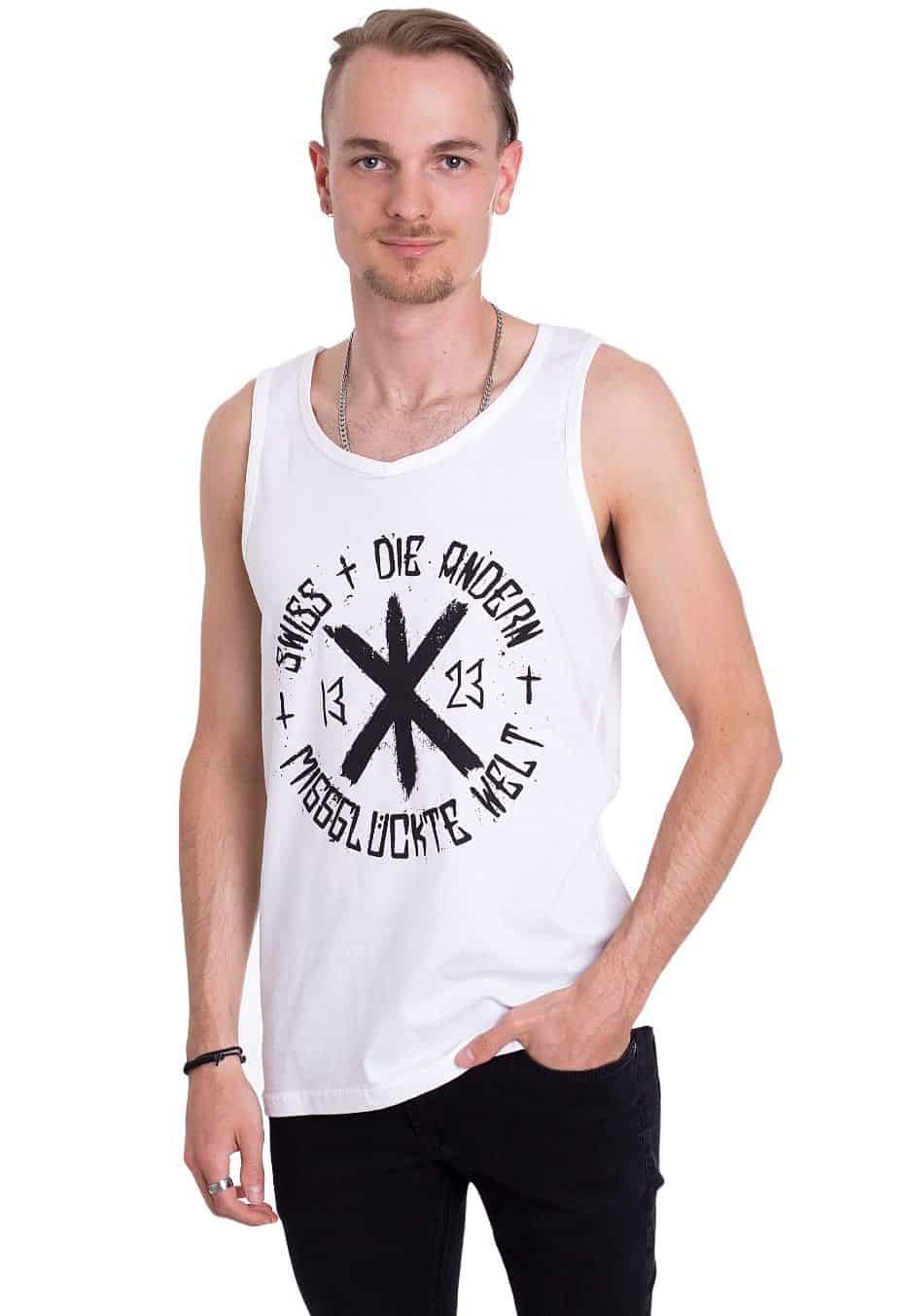 Tanktop Swiss + Die Andern / Missglckte Welt / 1323
